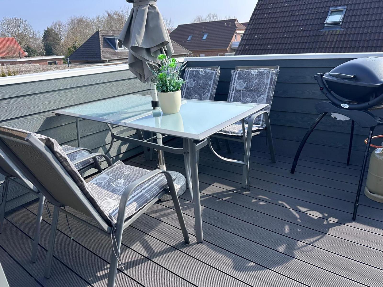 Ferienhaus Bluetenzauber In Norddeich Экстерьер фото